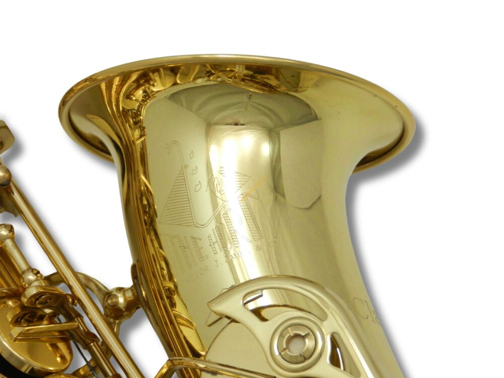 Saksofon altowy Trevor James The Horny. Po przeglądzie technicznym (DR24-119)12 Saksofon altowy Trevor James The Horny. Po przeglądzie technicznym (DR24-119)12