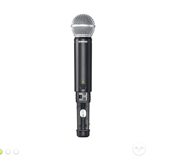 Shure BLX288E/SM58 - system bezprzewodowy0