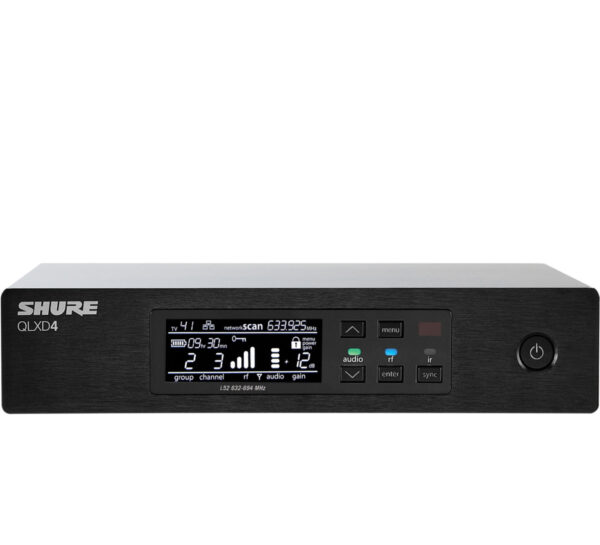 Shure QLXD4E=-G51 - odbiornik cyfrowy (470-534 MHz)0