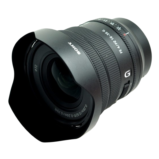 Sony FE 16-35/4 G2 Sony FE 16-35/4 G2