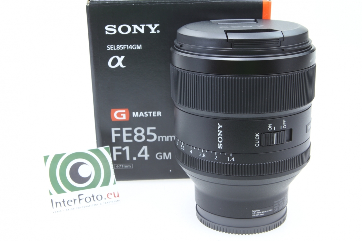 Sony FE 85mm F1.4 GM (SEL8514GM)1 Sony FE 85mm F1.4 GM (SEL8514GM)1