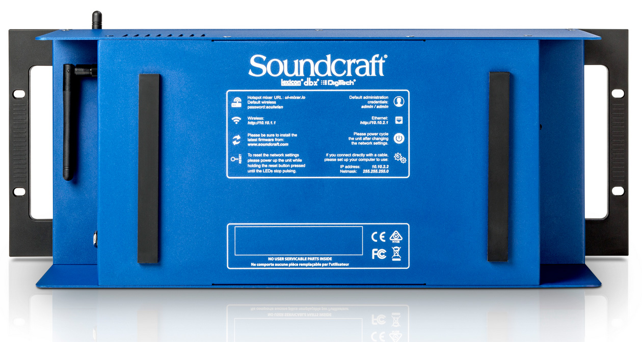 Soundcraft Ui 24R - mikser cyfrowy WiFi/USB/iOS/MP31 Soundcraft Ui 24R - mikser cyfrowy WiFi/USB/iOS/MP31