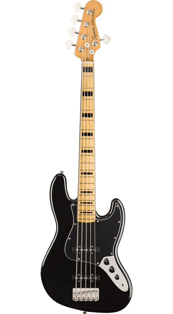 Squier Classic Vibe 70's Jazz Bass V MN BLK