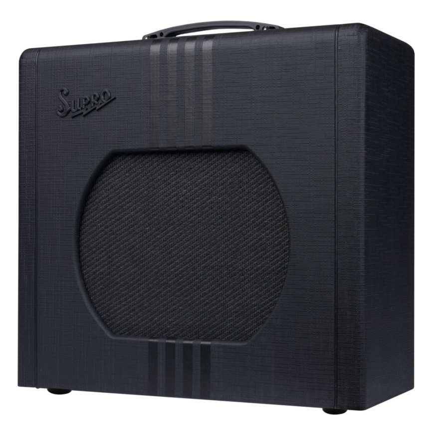 Supro Delta King 12 Black / Black Combo0 Supro Delta King 12 Black / Black Combo0