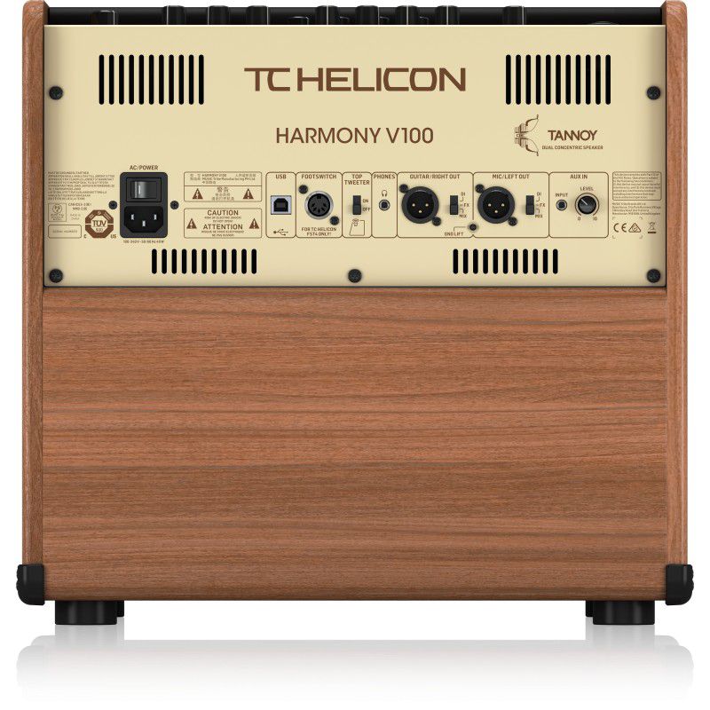 TC Helicon Harmony V100 - wzmacniacz do instrumentów akustycznych z procesorem wokalnym1 TC Helicon Harmony V100 - wzmacniacz do instrumentów akustycznych z procesorem wokalnym1