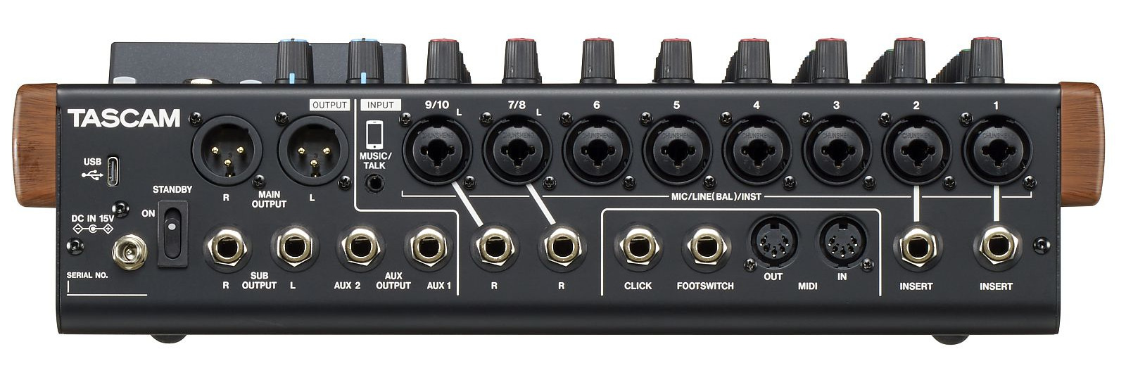 Tascam Model 12 - mikser analogowy1 Tascam Model 12 - mikser analogowy1