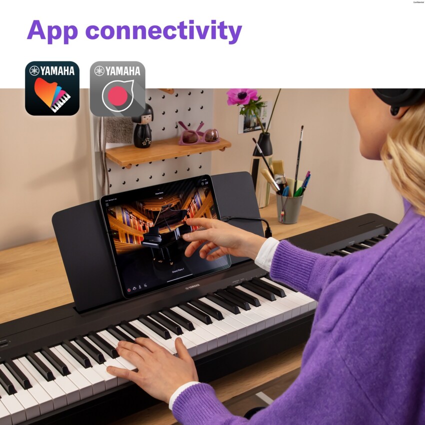 Yamaha P-145BT - Pianino cyfrowe z Bluetooth8 Yamaha P-145BT - Pianino cyfrowe z Bluetooth8