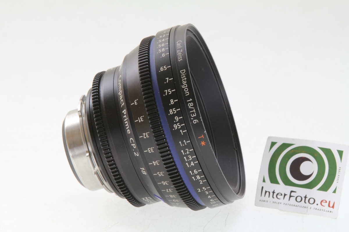 Zeiss Compact Prime Distagon T* 18/T3.6 (CP.2) PL2 Zeiss Compact Prime Distagon T* 18/T3.6 (CP.2) PL2