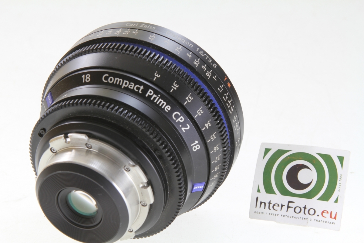 Zeiss Compact Prime Distagon T* 18/T3.6 (CP.2) PL1 Zeiss Compact Prime Distagon T* 18/T3.6 (CP.2) PL1