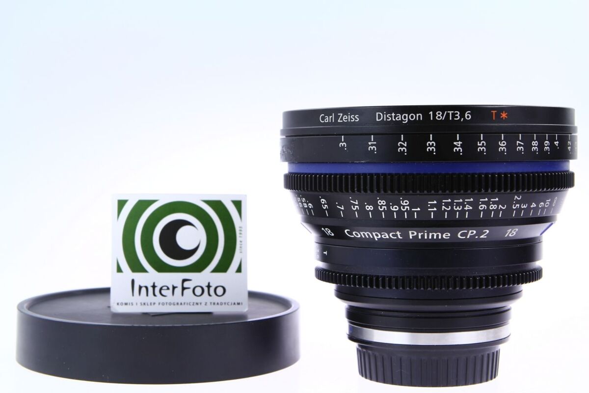 Zeiss Compact Prime Distagon T* 18/T3.6 (CP.2) PL4 Zeiss Compact Prime Distagon T* 18/T3.6 (CP.2) PL4