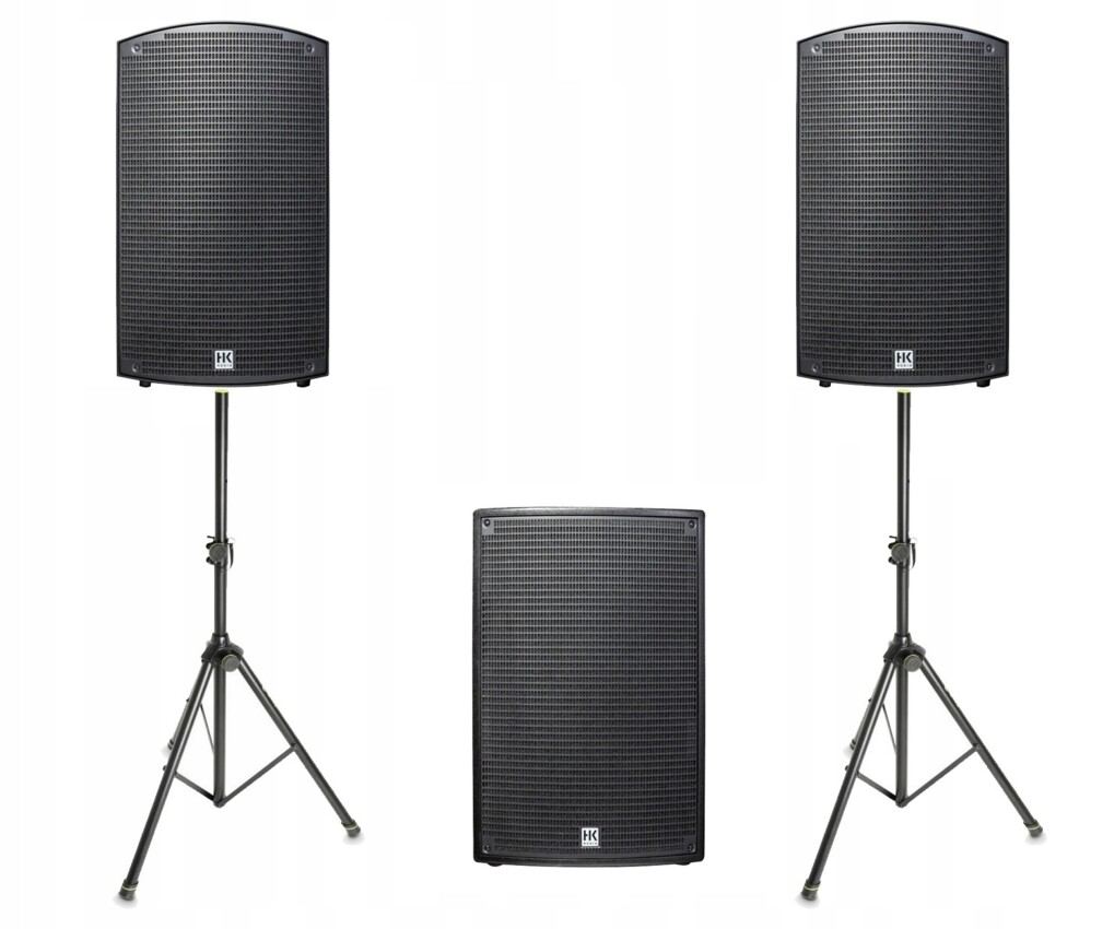 Zestaw nagłośnieniowy HK Audio, 2x kolumna Sonar 112 Xi, 1x subbas Sonar 115SUBD Zestaw nagłośnieniowy HK Audio, 2x kolumna Sonar 112 Xi, 1x subbas Sonar 115SUBD