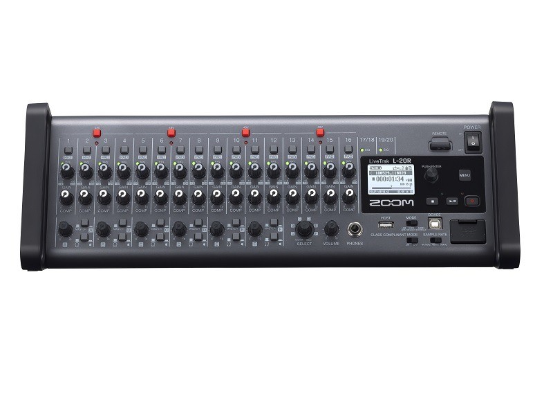 Zoom LiveTrak L-20R - mikser cyfrowy Zoom LiveTrak L-20R - mikser cyfrowy