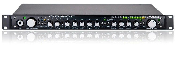 m103 - Microphone Preamplifier / EQ / Compressor m103 - Microphone Preamplifier / EQ / Compressor