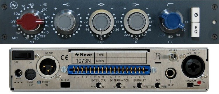 1073N Standalone Mono Mic Preamp & EQ Module6 1073N Standalone Mono Mic Preamp & EQ Module6
