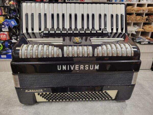 Akordeon Universum Elegance 120 basowy - Jak NOWY