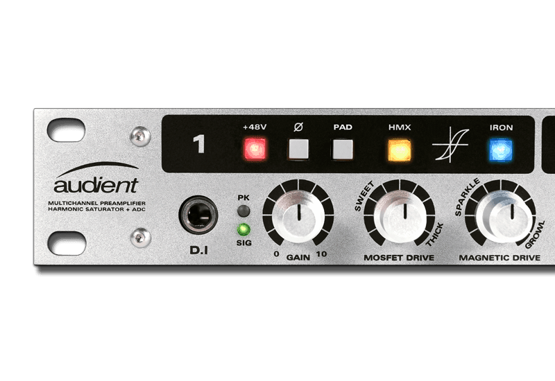 Audient ASP800 - przedwzmacniacz mikrofonowy z wyjściami ADAT6 Audient ASP800 - przedwzmacniacz mikrofonowy z wyjściami ADAT6