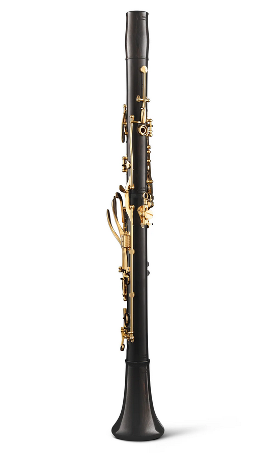 BACKUN Lumiere, klarnet A, Grenadilla, Gold (słupki i klapy)0