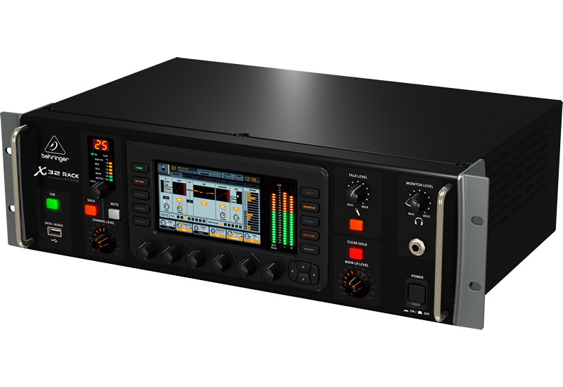 Behringer X32 RACK - cyfrowy mikser typu rack 3U Behringer X32 RACK - cyfrowy mikser typu rack 3U