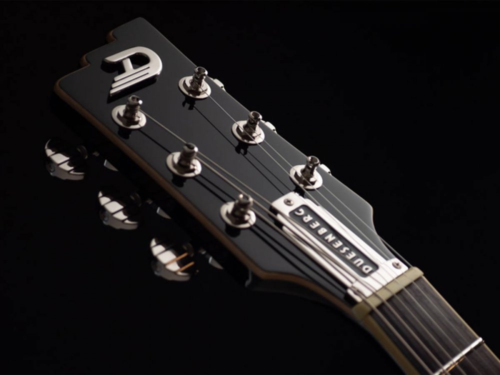 Duesenberg Falken Black Tremolo - gitara elektryczna1 Duesenberg Falken Black Tremolo - gitara elektryczna1