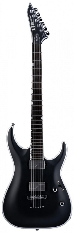 ESP LTD MH-1000NT Bold Binding Black Satin