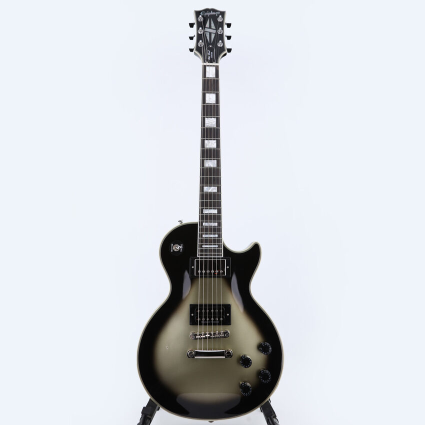 Epiphone Adam Jones 1979 Les Paul Custom (Incl. Protector Case) Antique Silverburst gitara elektryczna Epiphone Adam Jones 1979 Les Paul Custom (Incl. Protector Case) Antique Silverburst gitara elektryczna