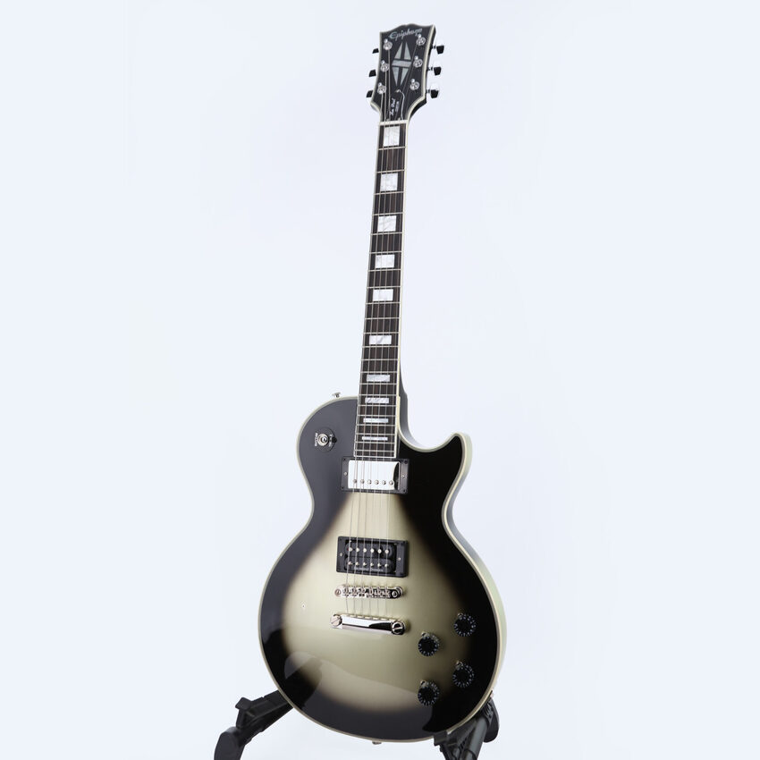Epiphone Adam Jones 1979 Les Paul Custom (Incl. Protector Case) Antique Silverburst gitara elektryczna0 Epiphone Adam Jones 1979 Les Paul Custom (Incl. Protector Case) Antique Silverburst gitara elektryczna0