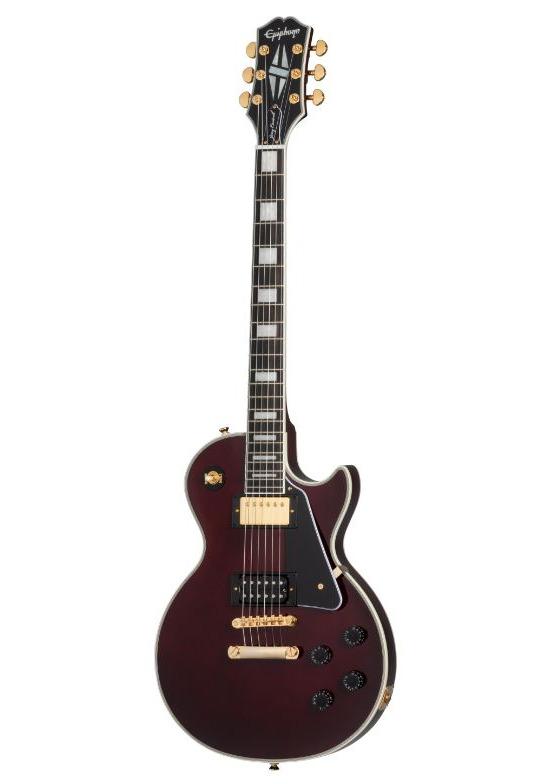 Epiphone Jerry Cantrell Wino Les Paul Custom Dark Wine Red