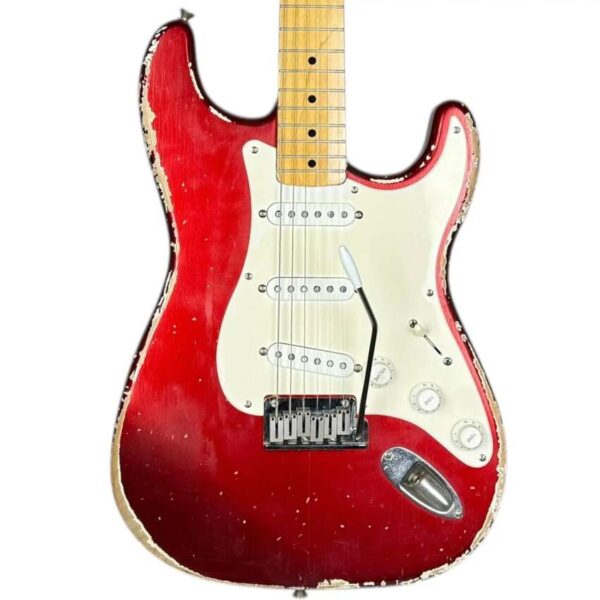 Fender Stratocaster MJT Partcaster - Metallic Red Relic