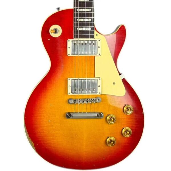 Gibson Les Paul 1958 Standard Murphy Lab Ultra Light Aged 2023 - Washed Cherry Sunburst