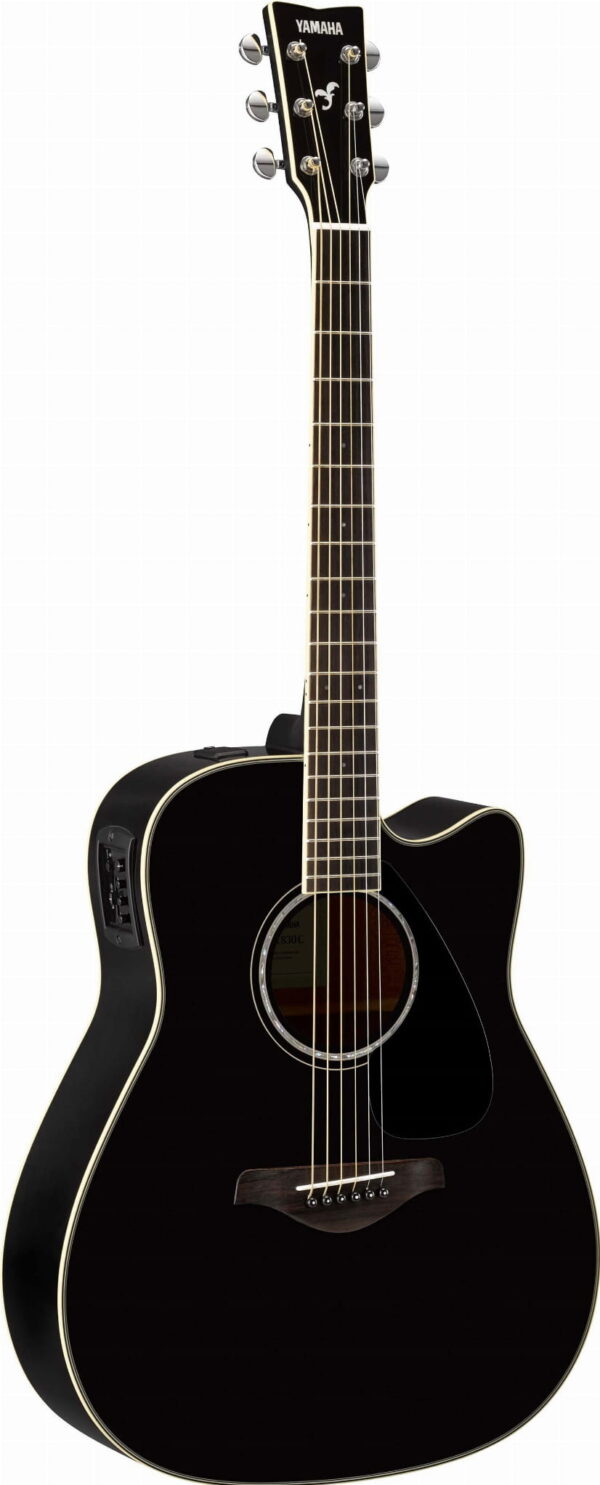 Gitara Elektroakustyczna - Yamaha FGX830C BL Black