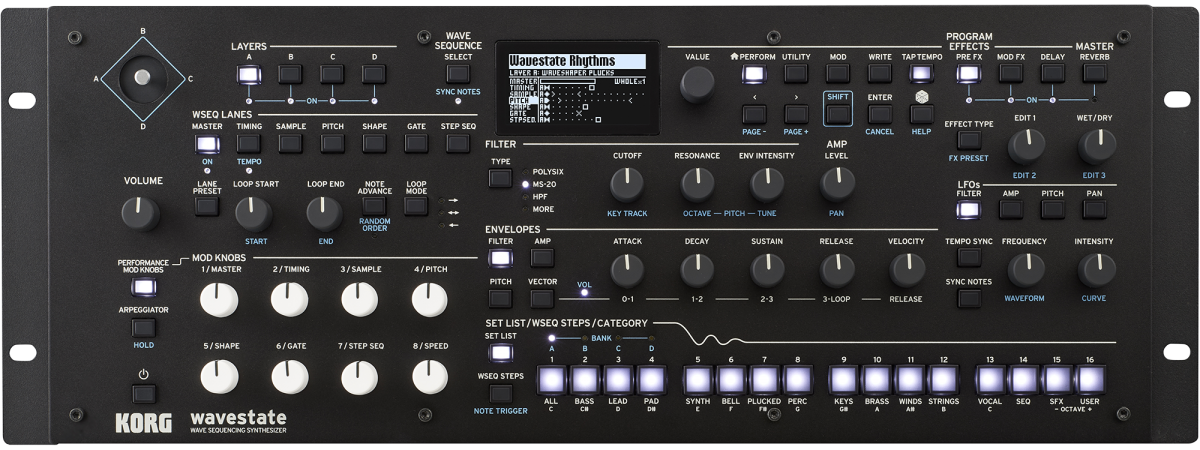 KORG WAVESTATE MODULE0 KORG WAVESTATE MODULE0