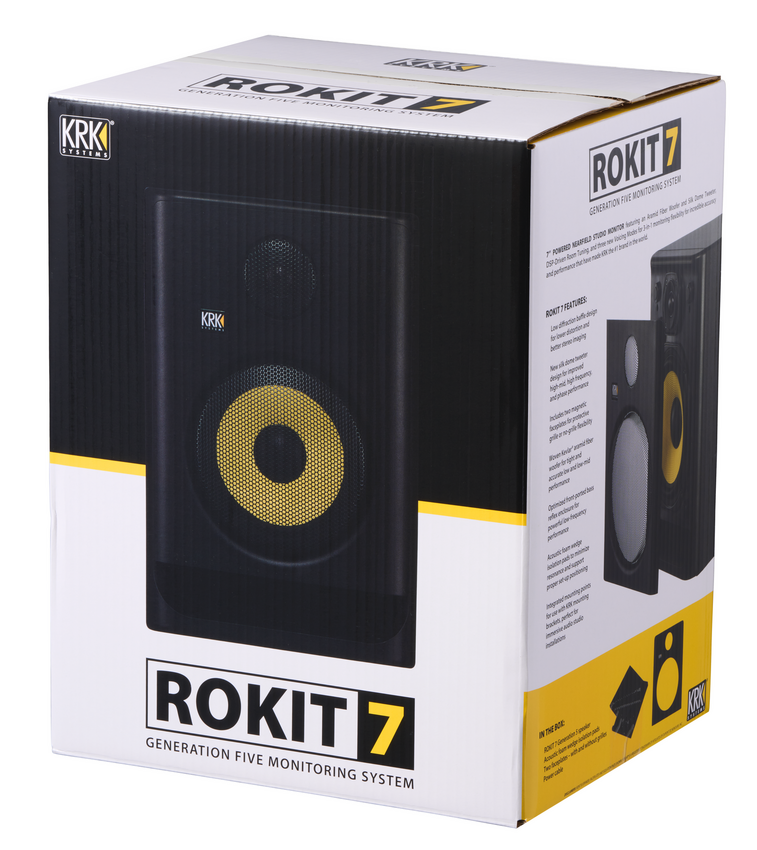 KRK ROKIT 7 RP7 G5 | PARA (2 sztuki) + statywy7 KRK ROKIT 7 RP7 G5 | PARA (2 sztuki) + statywy7