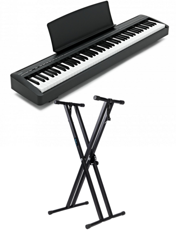 Kawai ES-120 B pianino cyfrowe - zestaw ze statywem