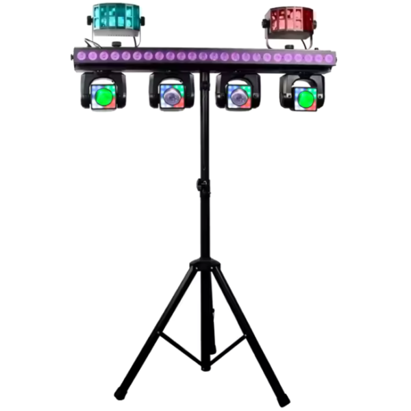 LIGHT4ME MT BAR 3 zestaw oświetleniowy multiefekt świetlny 4w10