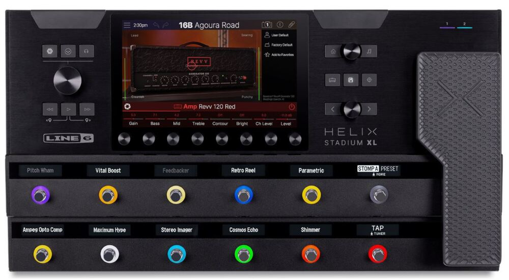 Line 6 Helix STADIUM XL FLOOR procesor gitarowy Line 6 Helix STADIUM XL FLOOR procesor gitarowy