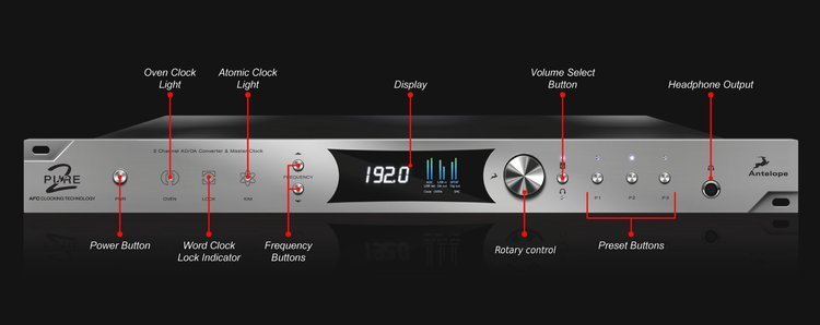 Pure2 - Mastering AD/DA Converter & Clock1 Pure2 - Mastering AD/DA Converter & Clock1