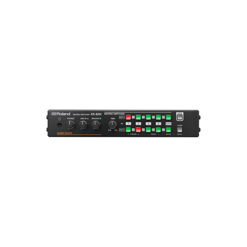 Roland XS-42H Mikser audio-wideo, 4-kanałowy, HDMI Roland XS-42H Mikser audio-wideo, 4-kanałowy, HDMI