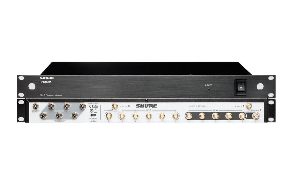 Shure GLXD+FMZ4/LC-E - manager częstotliwości Shure GLXD+FMZ4/LC-E - manager częstotliwości