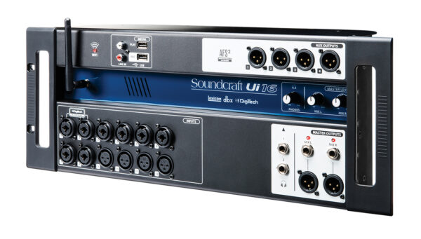 Soundcraft Ui 16 - mikser cyfrowy WiFi/USB/iOS/MP3
