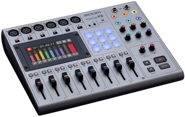 ZOOM PodTrak P8 - rejestrator do podcastów0