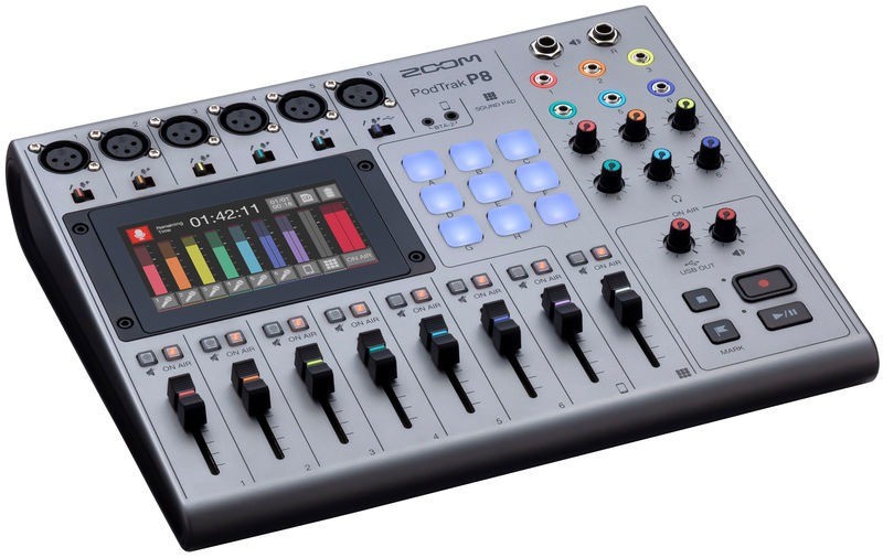 ZOOM PodTrak P8 - rejestrator do podcastów0 ZOOM PodTrak P8 - rejestrator do podcastów0