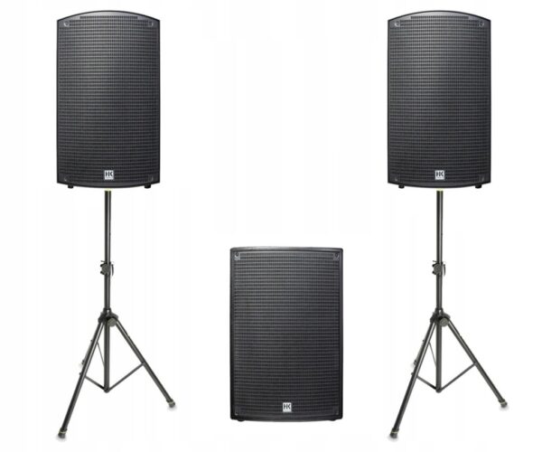 Zestaw nagłośnieniowy HK Audio, 2x kolumna Sonar 112 Xi, 1x subbas Sonar 115SUBD