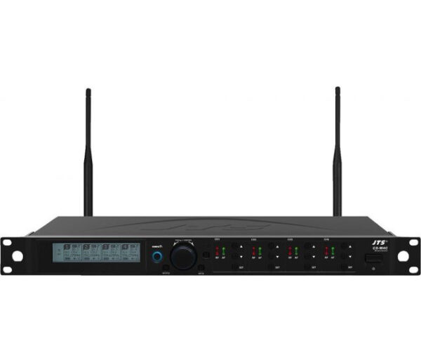 BXB CS-W4C/5 - Poczwórny, szerokopasmowy odbiornik wieloczęstotliwościowy UHF PLL