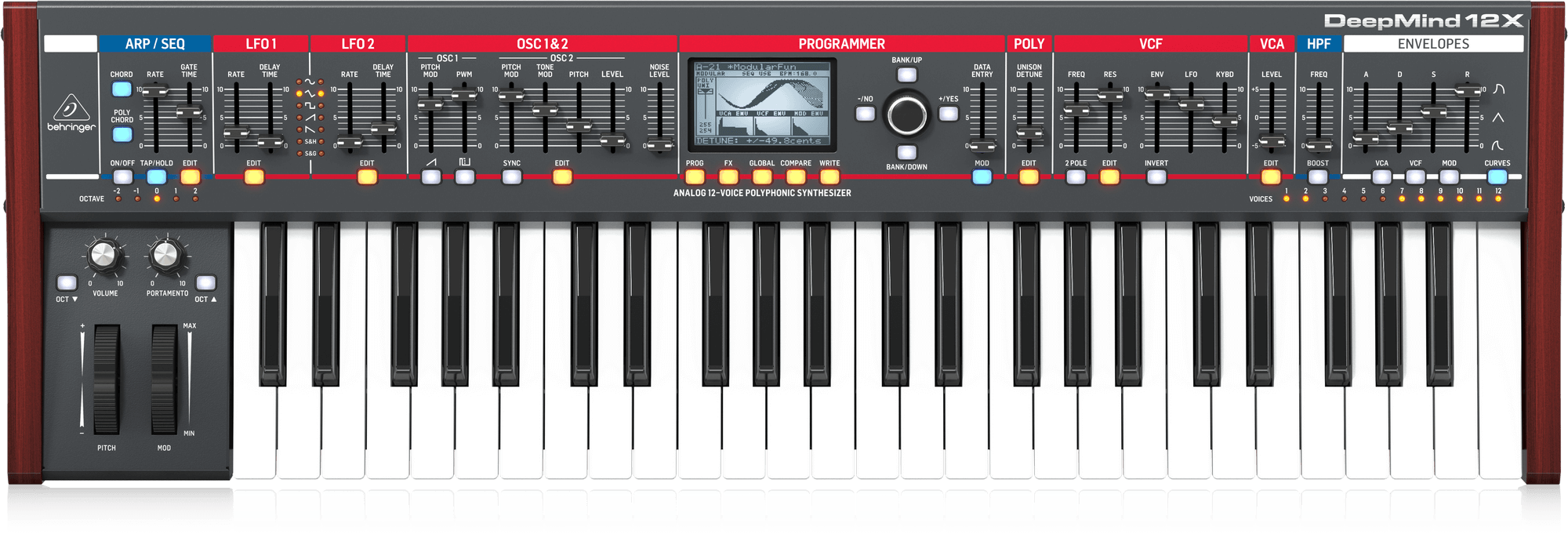 Behringer DEEPMIND 12X - polifoniczny syntezator analogowy0 Behringer DEEPMIND 12X - polifoniczny syntezator analogowy0