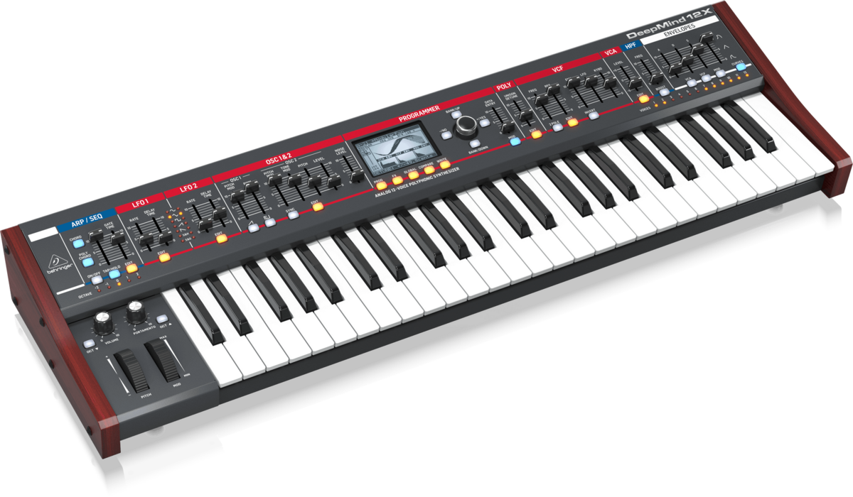 Behringer DEEPMIND 12X - polifoniczny syntezator analogowy Behringer DEEPMIND 12X - polifoniczny syntezator analogowy