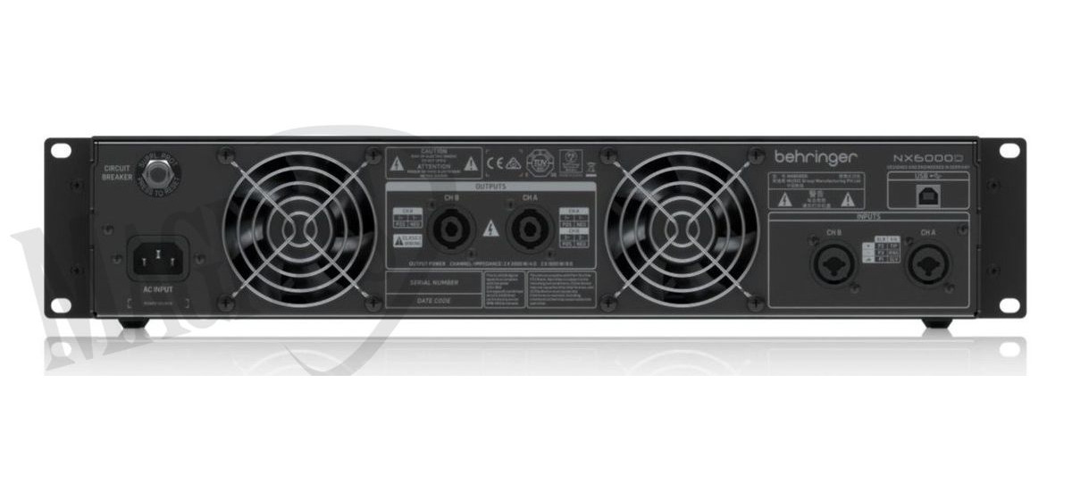Behringer NX6000D wzmacniacz0 Behringer NX6000D wzmacniacz0