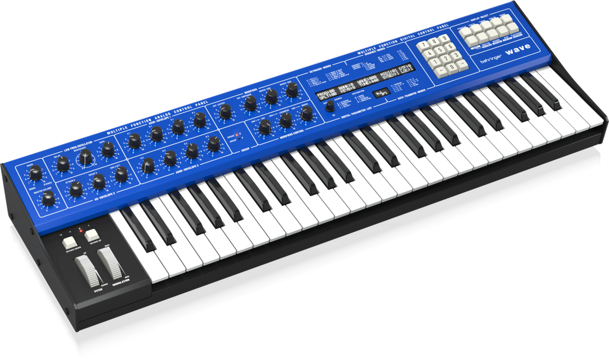 Behringer WAVE - syntezator hybrydowy1 Behringer WAVE - syntezator hybrydowy1