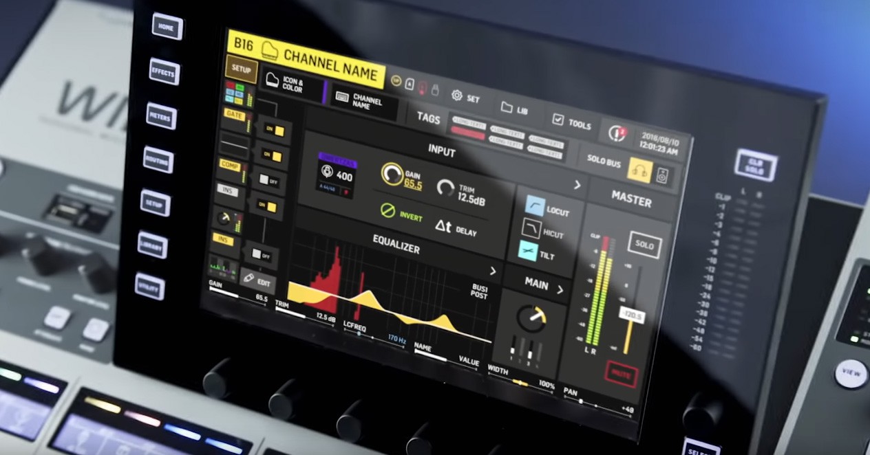 Behringer Wing - Mikser cyfrowy z 96 wejściami i ekranem dotykowym0 Behringer Wing - Mikser cyfrowy z 96 wejściami i ekranem dotykowym0