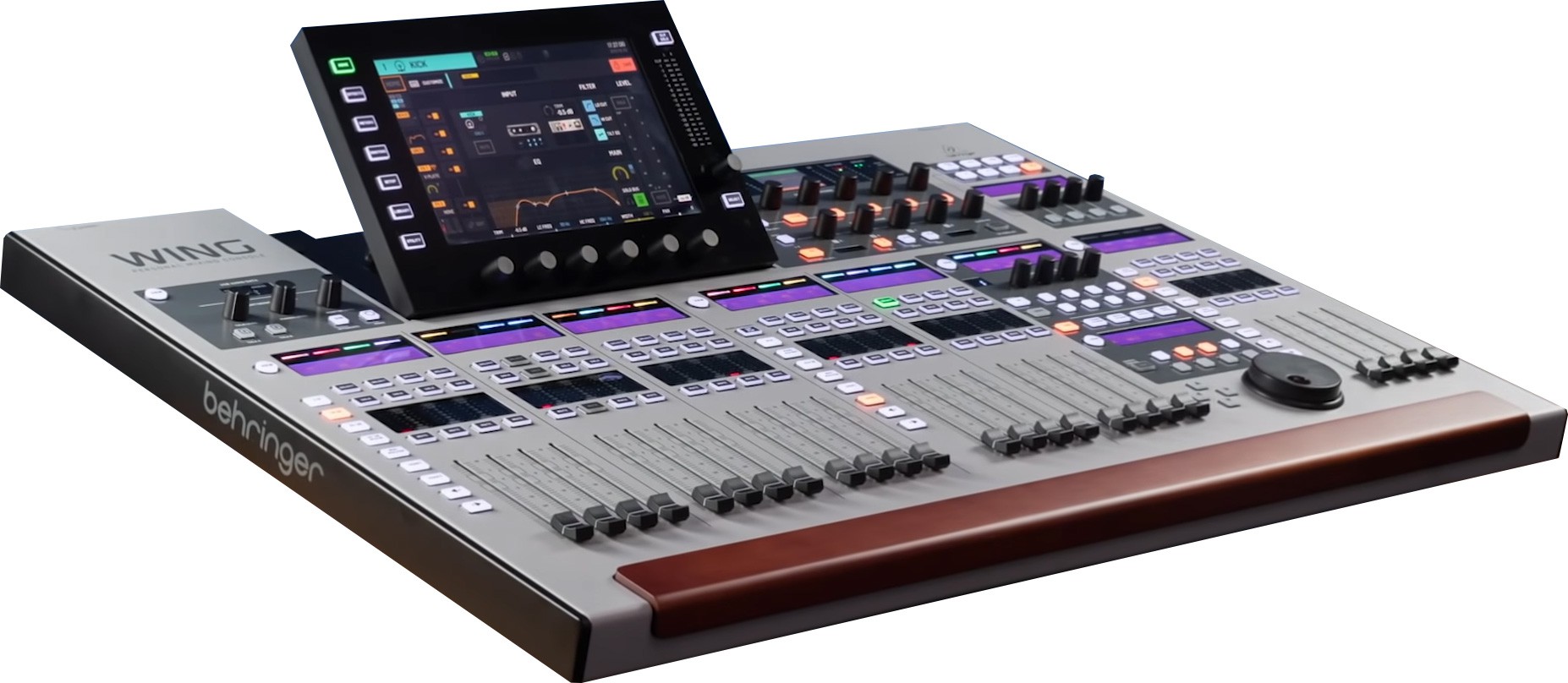 Behringer Wing - Mikser cyfrowy z 96 wejściami i ekranem dotykowym Behringer Wing - Mikser cyfrowy z 96 wejściami i ekranem dotykowym