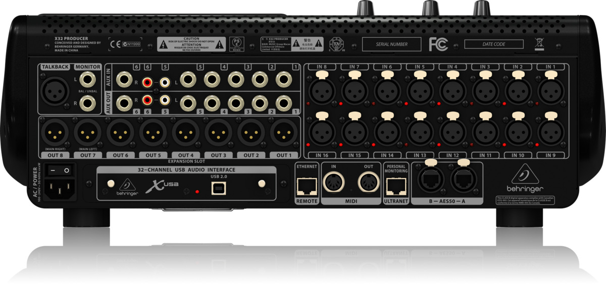Behringer X32 PRODUCER - konsoleta cyfrowa1 Behringer X32 PRODUCER - konsoleta cyfrowa1